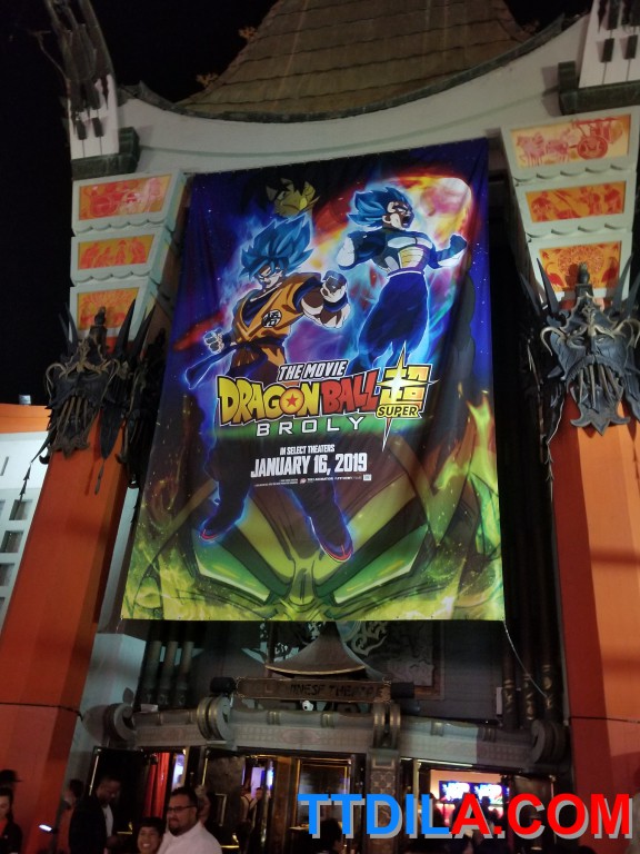 Things To Do In Los Angeles Dragon Ball Super Broly Premiere